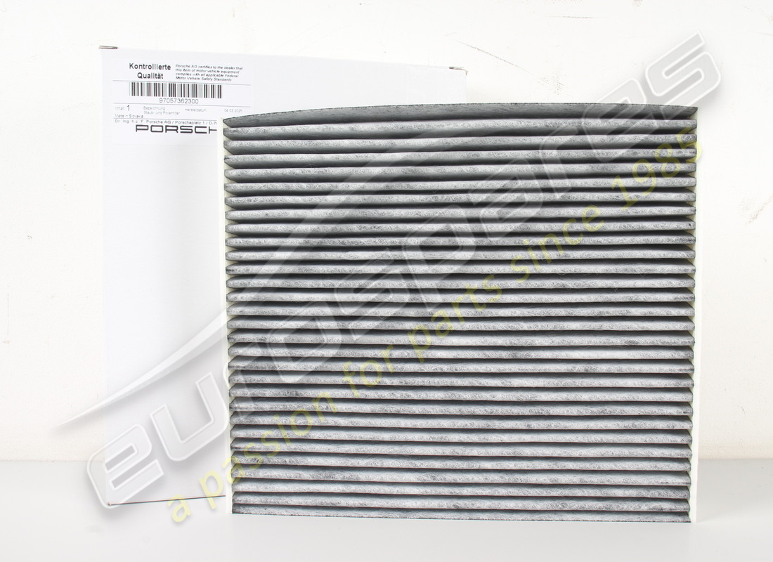 nuevo filtro de polvo y polen porsche. número de pieza 97057362300 (2)