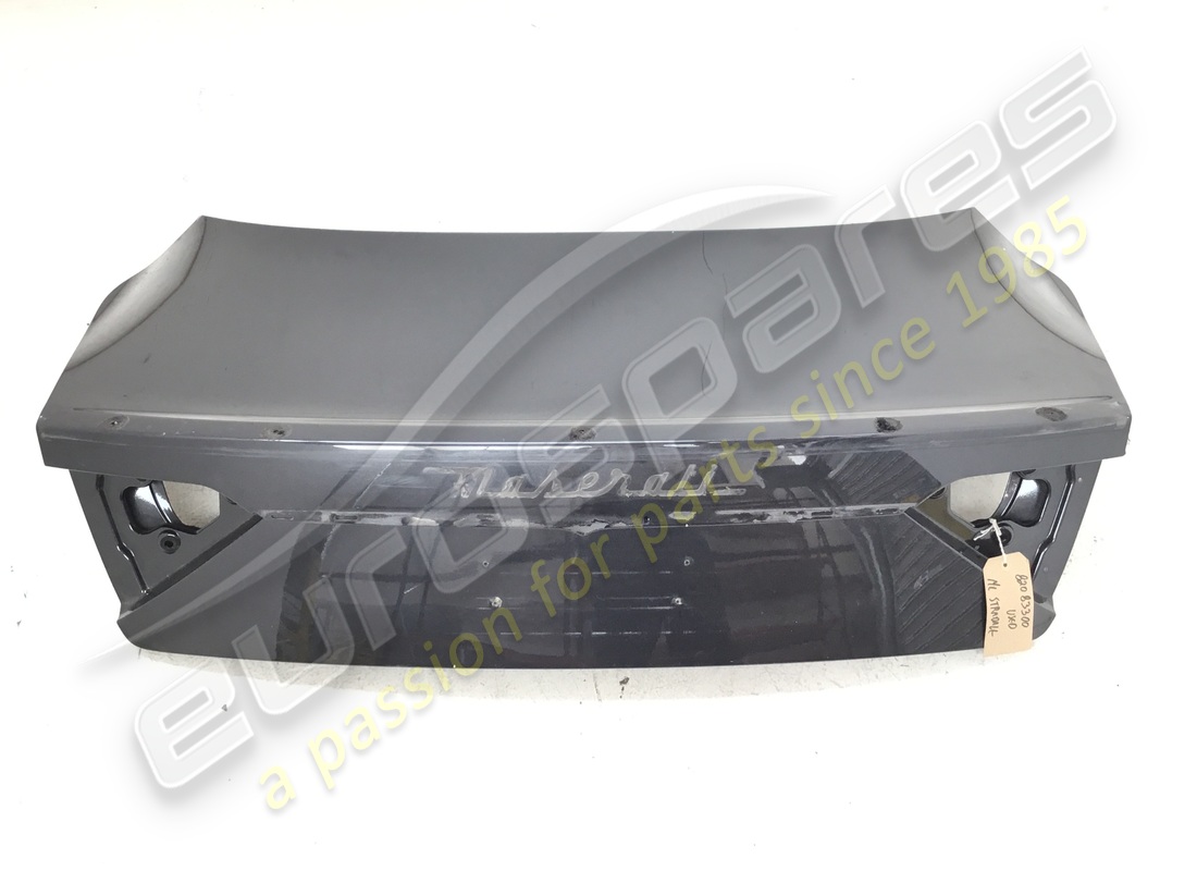 usado maserati cofano posteriore predisposto di fori per spoiler removibile. número de parte 82083300 (3)