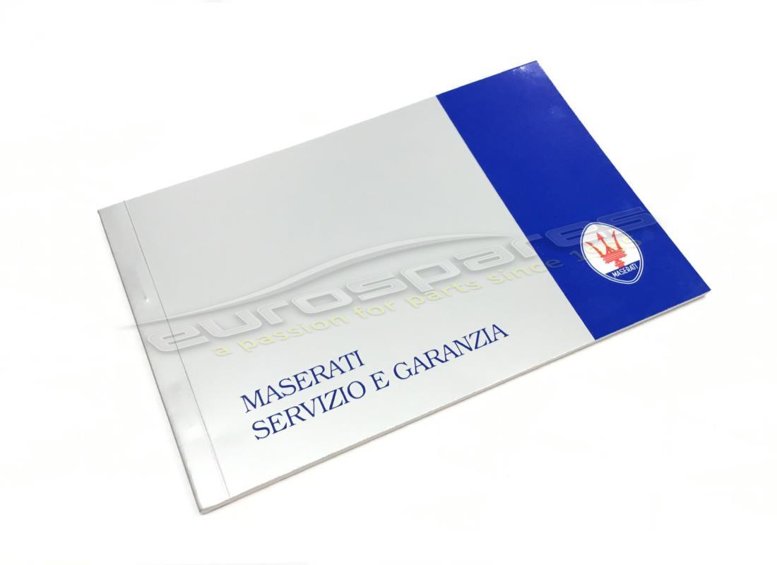 nuevo libro de servicios maserati en italiano. número de parte 399851401 (1)