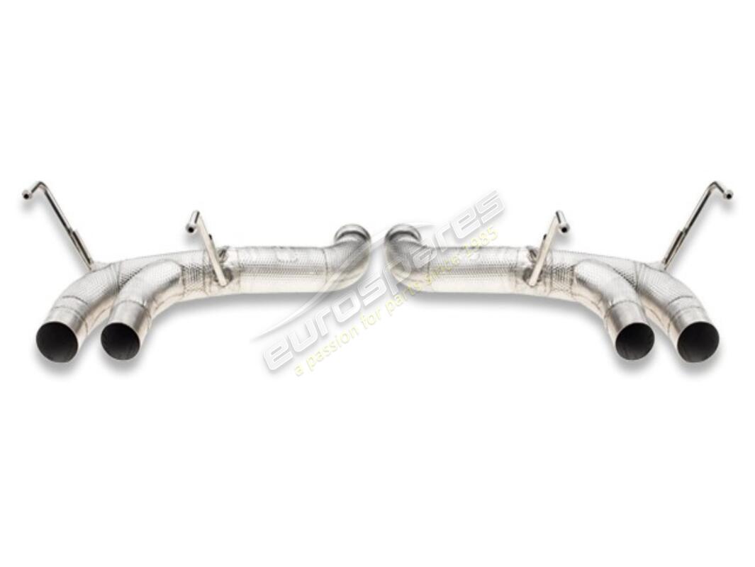 nuevo kit de escape de tubos rectos tubi la ferrari inconel. número de parte tsfelafc13003it (1)
