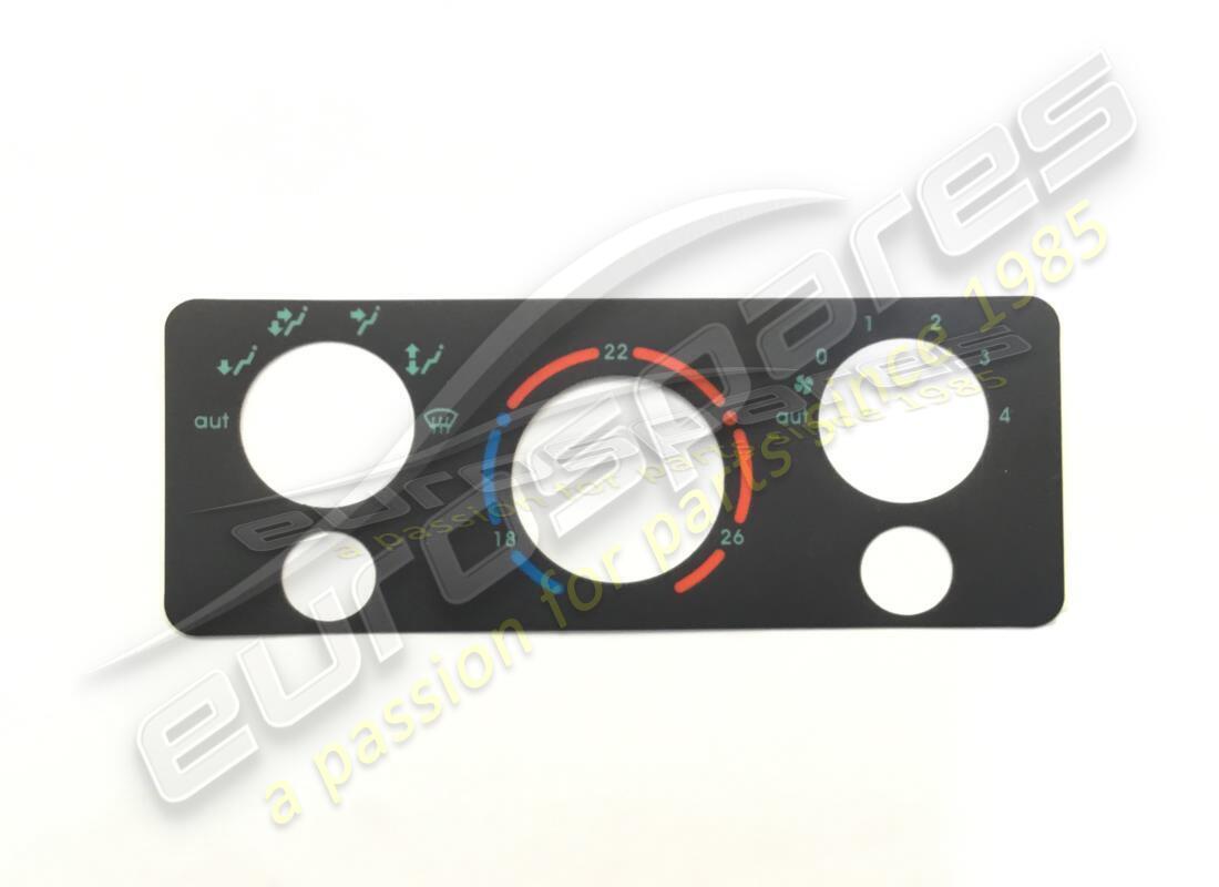 NUEVA PEGATINA PARA LA FASCIA DE LA UNIDAD DE CONTROL DEL TABLERO DE A/C (CELSIUS) Eurospares. NÚMERO DE PIEZA 65191800A (1)
