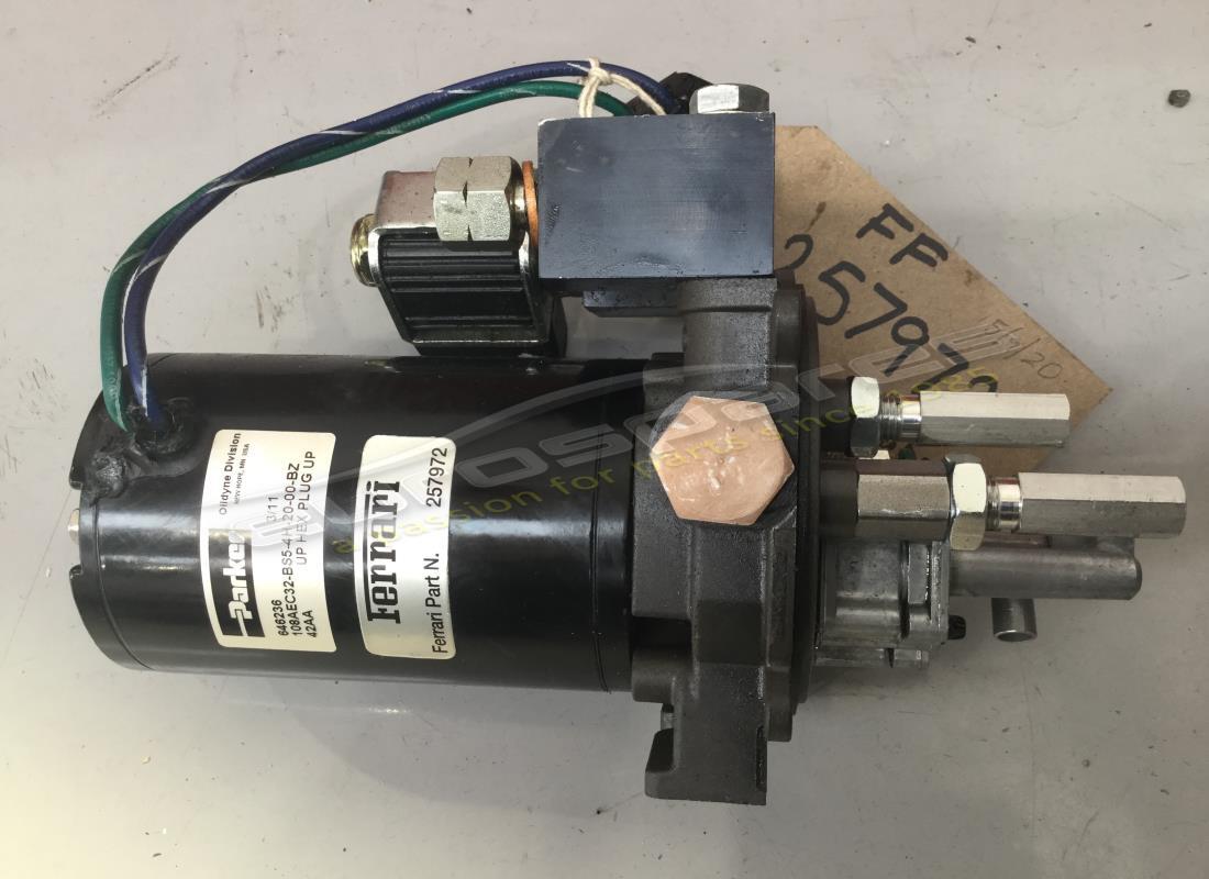BOMBA ELÉCTRICA Ferrari USADA. NÚMERO DE PARTE 257972 (1)