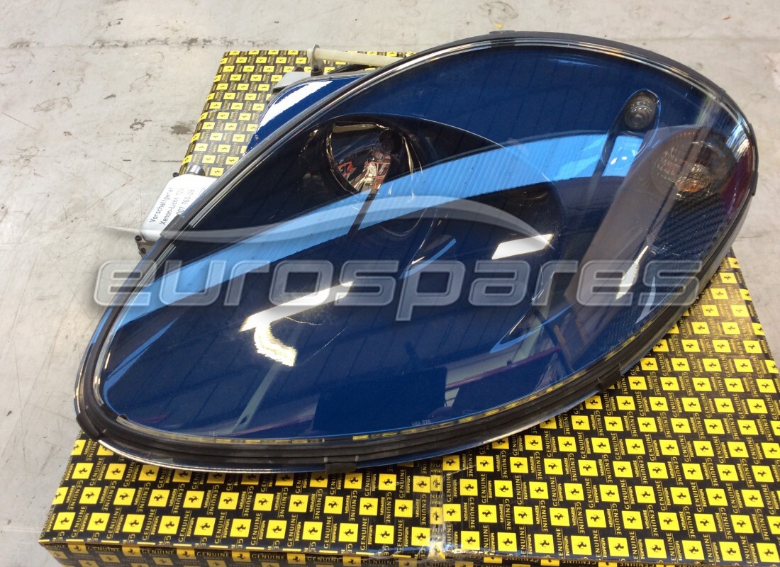 nuevo ferrari faro izquierdo ''laguna blue''. número de parte 65995398 (1)