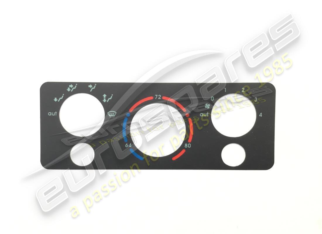 NUEVA Eurospares 550 ETIQUETA DEL SALPICADERO DE LA UNIDAD DE CONTROL DEL TABLERO DEL A/C (FARENHEIT). NÚMERO DE PARTE 64794200A (1)