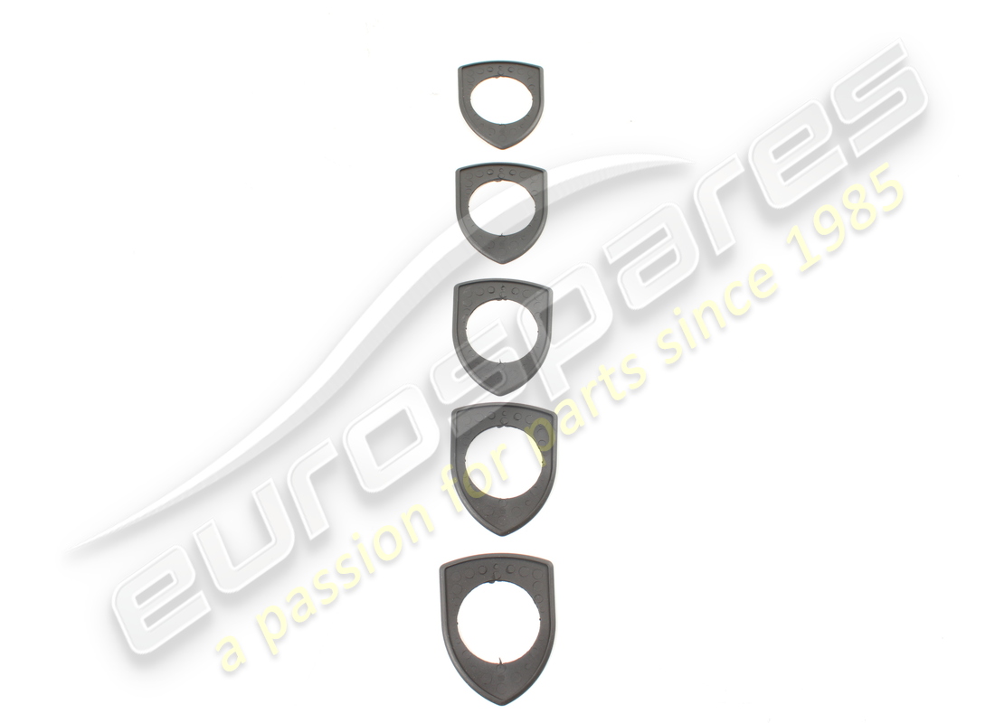 nuevo porsche revestimiento de insignia del capó. número de pieza 7l5853611b (1)