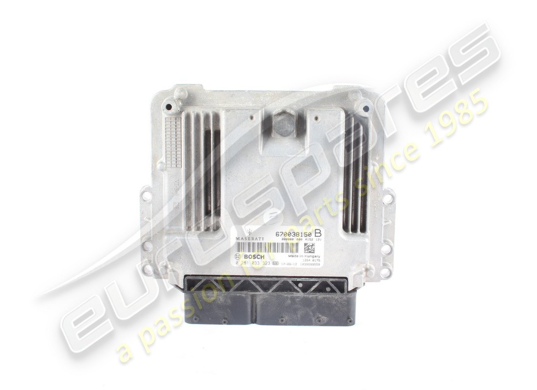 ECU DE ENCENDIDO DIÉSEL (HW) USADA Maserati. NÚMERO DE PIEZA 670038150 (1)