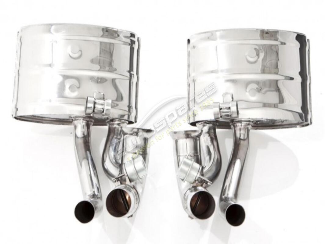 nuevo kit de escapes laterales tubi 997 y 991 gt3 con válvula. número de parte tspogt3c10003a (1)