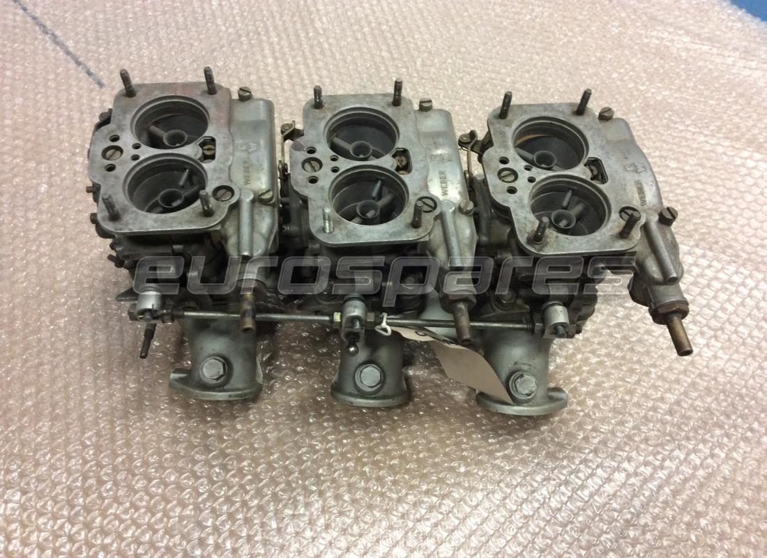 USADO Maserati COLLETTORE D ASPIRAZIONE COMPLETO DI PRIGIONIERI . NÚMERO DE PARTE 114MT161 (1)
