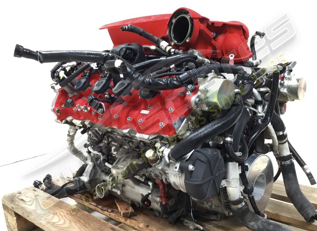 motor ferrari 488 usado. número de parte 985000235 (6)