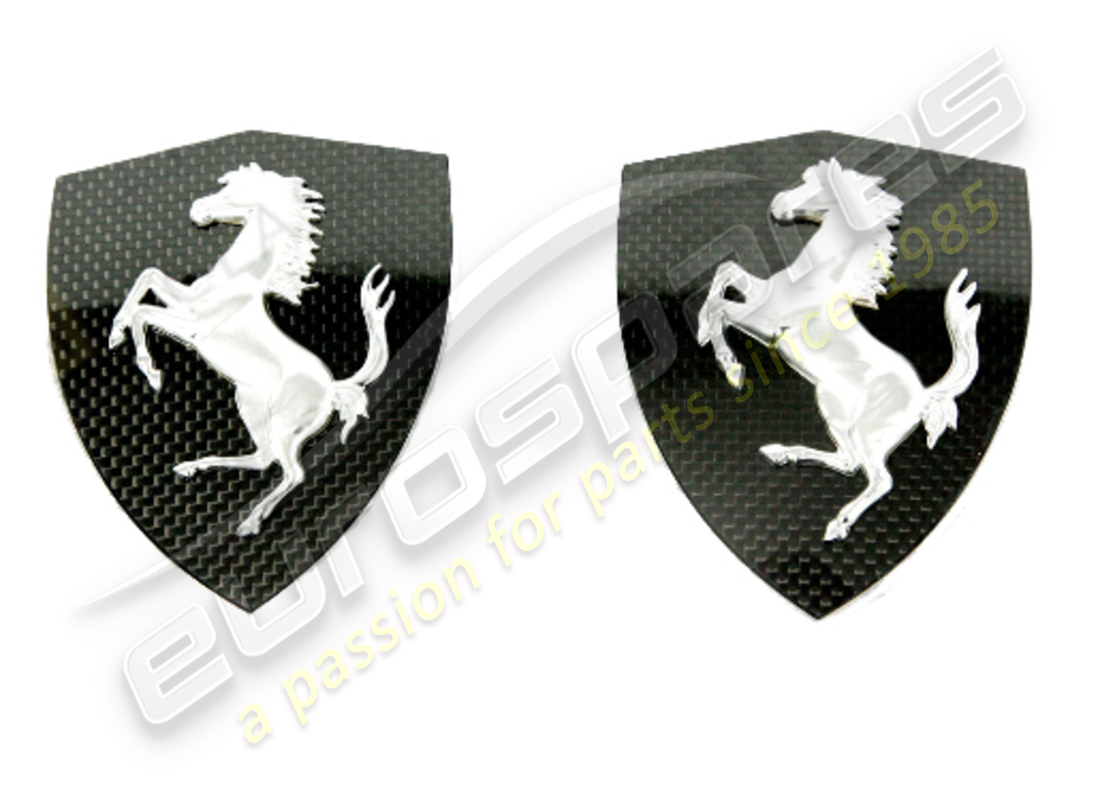 nuevo kit de insignias de ala de carbono ferrari 599 gto. número de parte 70001982 (1)