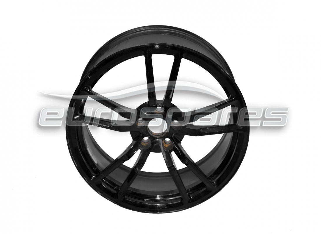 LLANTA DE RUEDA USADA Lamborghini NEGRO BRILLANTE ANT. NÚMERO DE PIEZA 400601017DG (1)