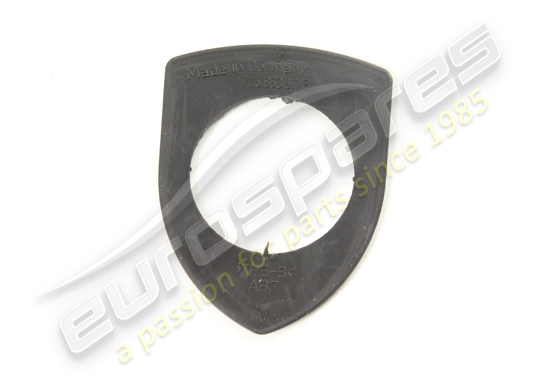 nuevo porsche revestimiento de insignia del capó. número de pieza 7l5853611b (2)