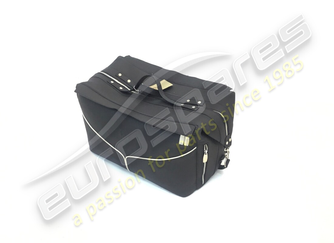 nueva bolsa de equipaje maserati, cuero negro. número de parte 940000313 (4)
