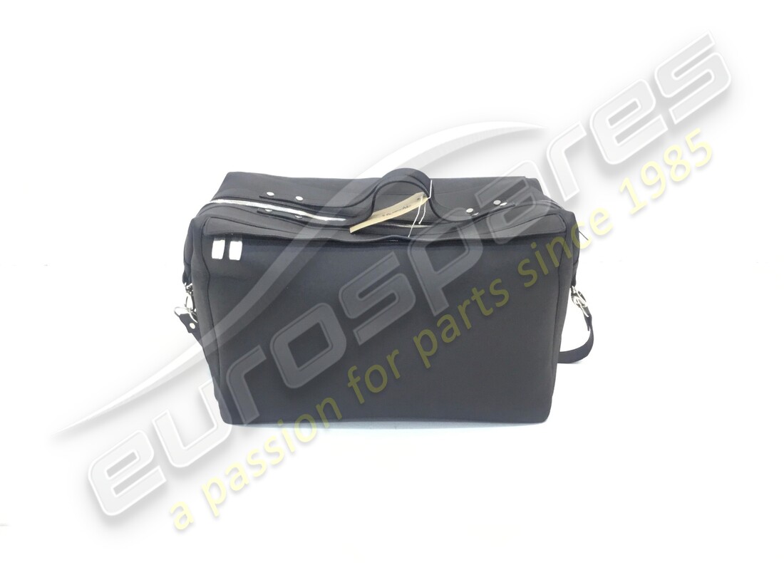 nueva bolsa de equipaje maserati, cuero negro. número de parte 940000313 (2)
