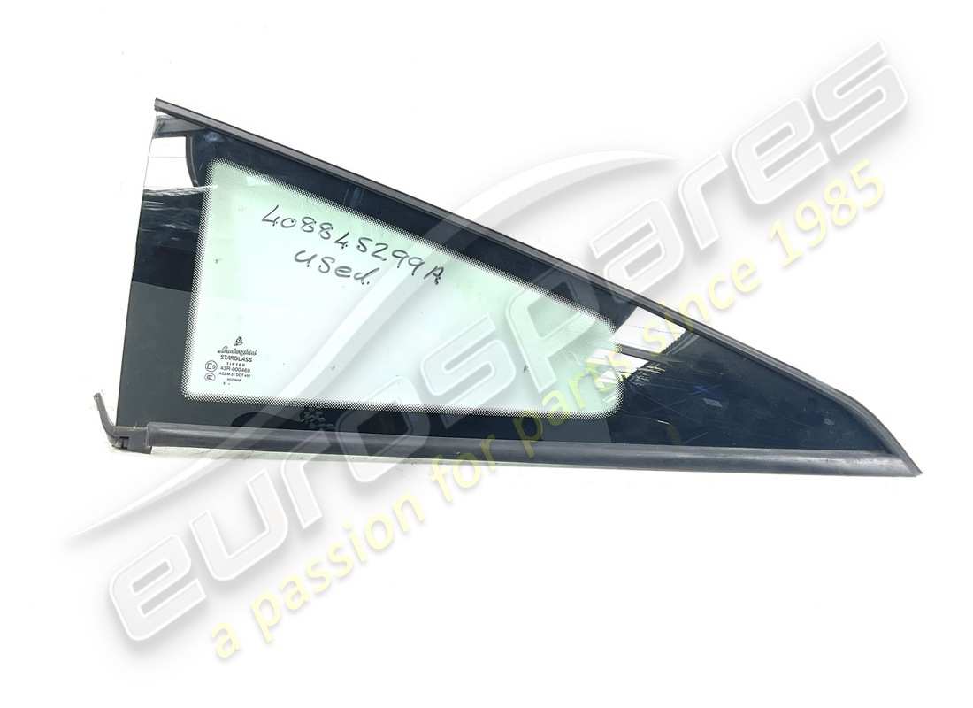 ventana lateral trasera usada lamborghini. número de pieza 408845299a (1)