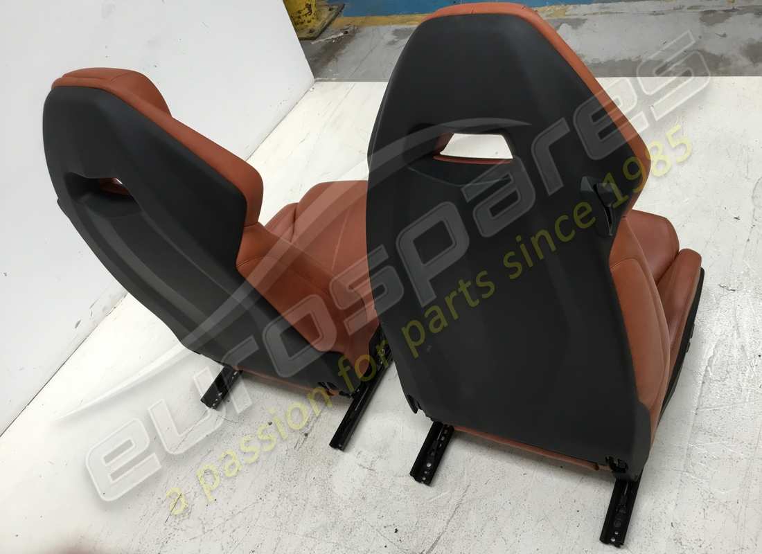 lamborghini par de seats usado - cuero (esconder). número de parte 4t08810212az (6)