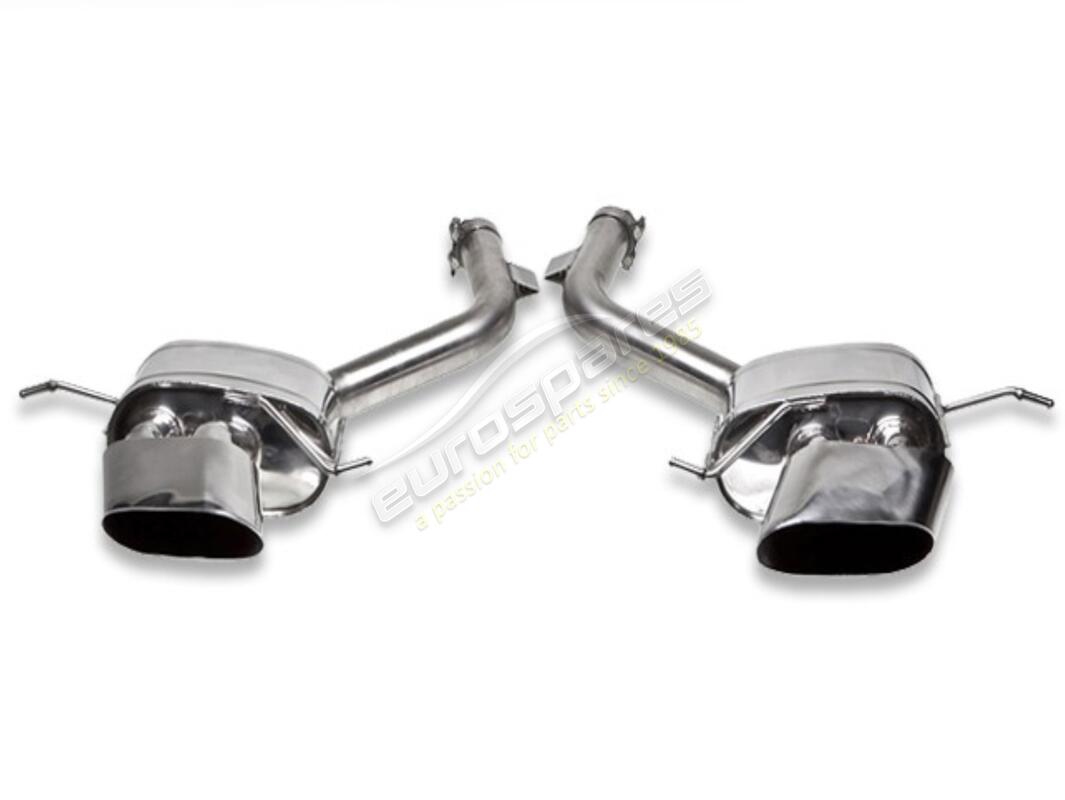 nuevo kit de silenciadores tubi granturismo: consejos extremos ovalados. número de parte tsmagrtc08003a (1)