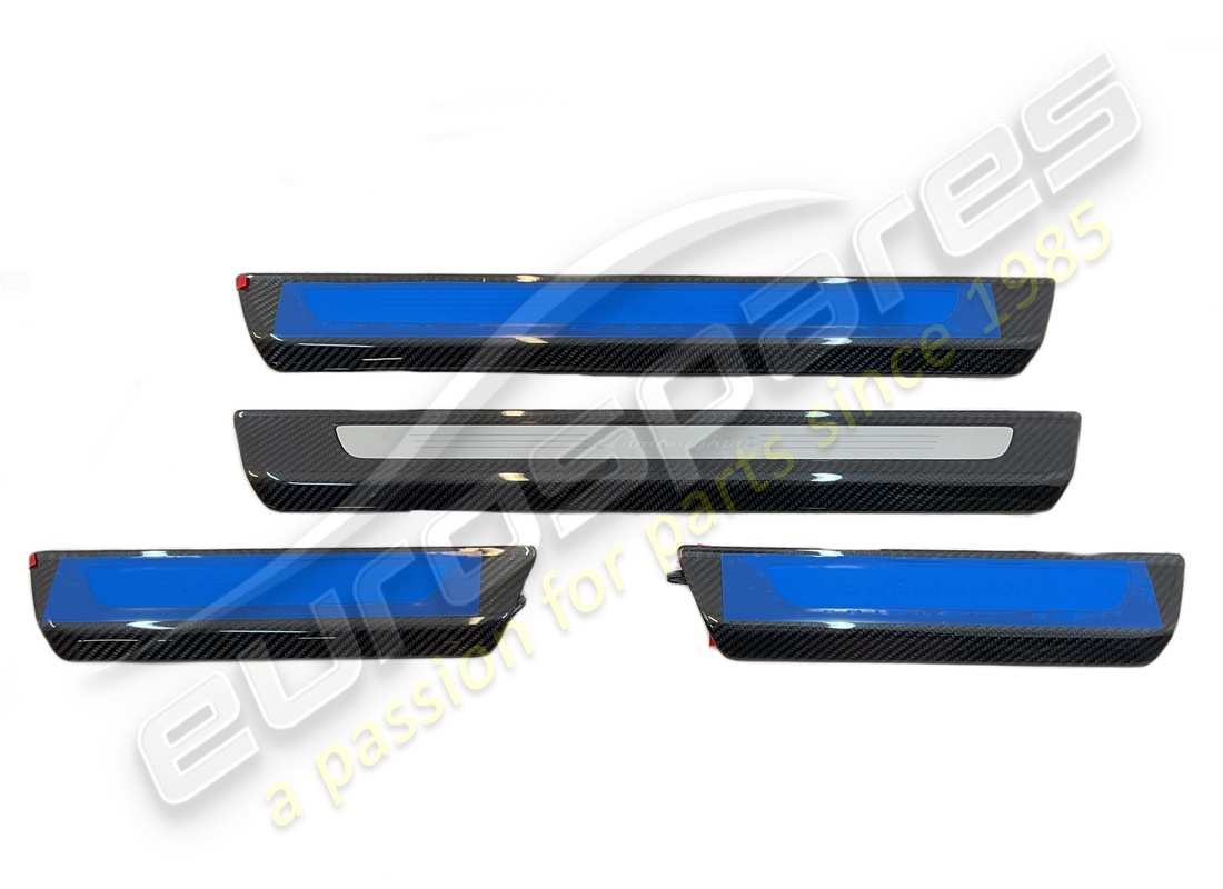 nuevo lamborghini kit placa de protección urus cfk retroiluminada. número de pieza 4ml069641b (1)