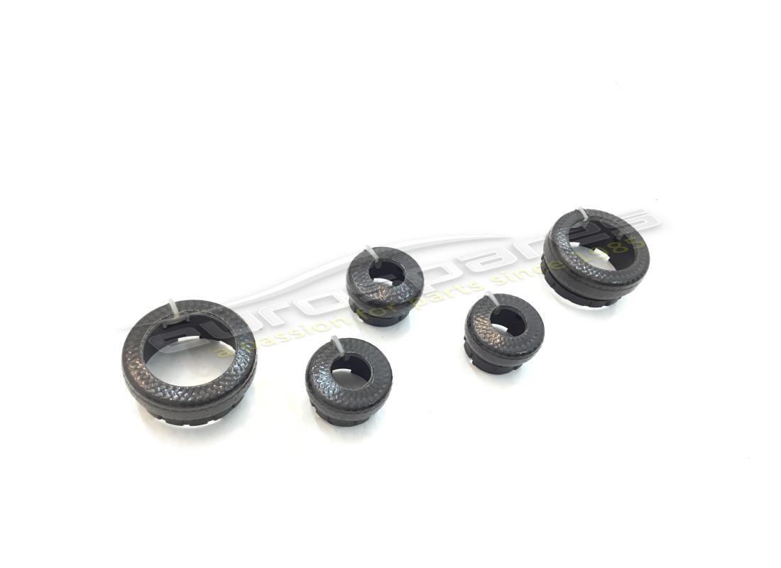 nuevo kit de perillas de carbono para panel de control de aire acondicionado ferrari. número de pieza 69717500a (1)