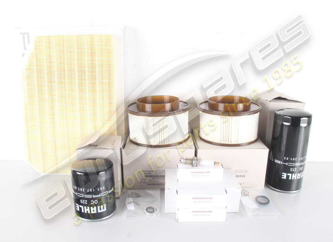 NUEVO JUEGO DE MANTENIMIENTO PORSCHE - PARA - MANTENIMIENTO PERIÓDICO - 40 000KM - 24 000 MLS - COMPRENDE:. NÚMERO DE PIEZA 99310090100 (1) nuevo juego de mantenimiento porsche - para - mantenimiento periódico - 40 000km - 24 000 mls - comprende:. número de pieza 99310090100 (1)