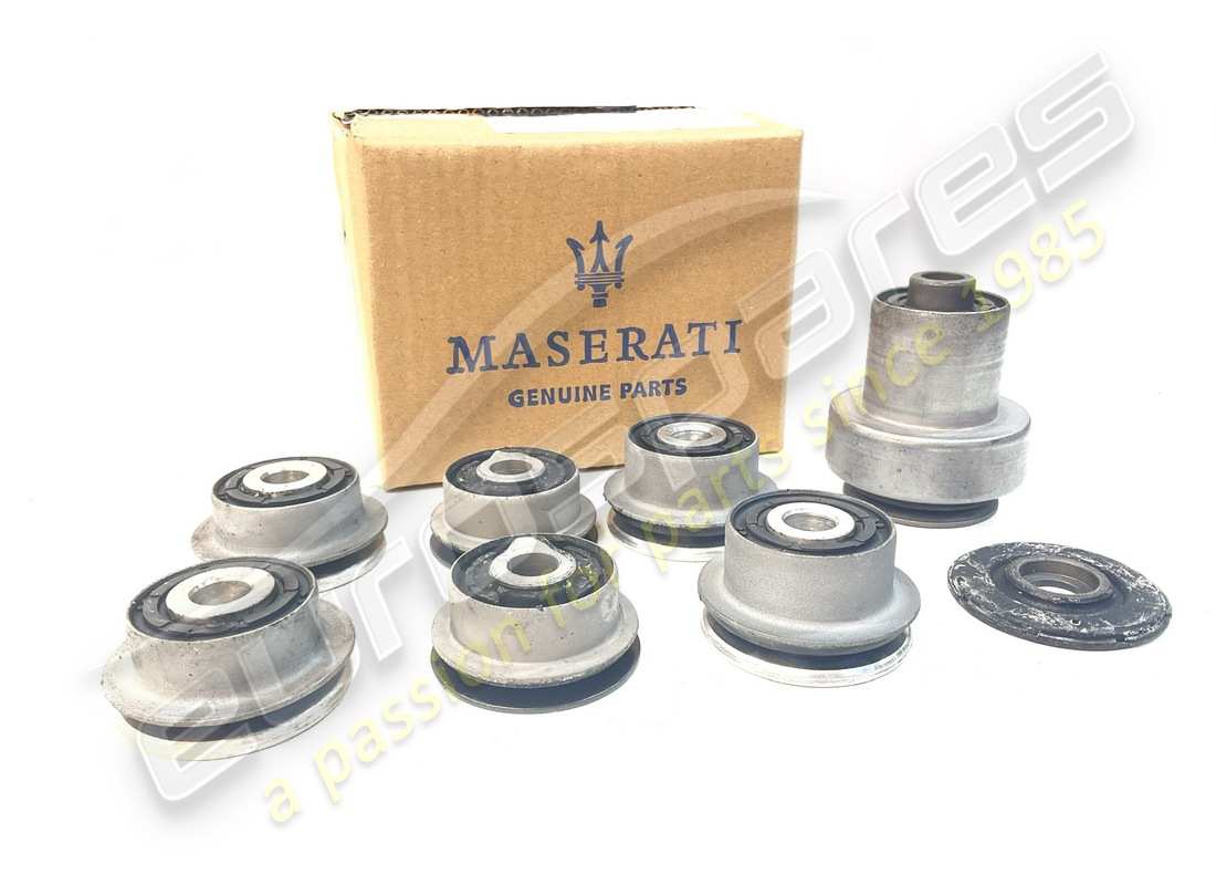 nuevo maserati kit silentbloc de suspensión delantera. número de parte 980139889 (1)