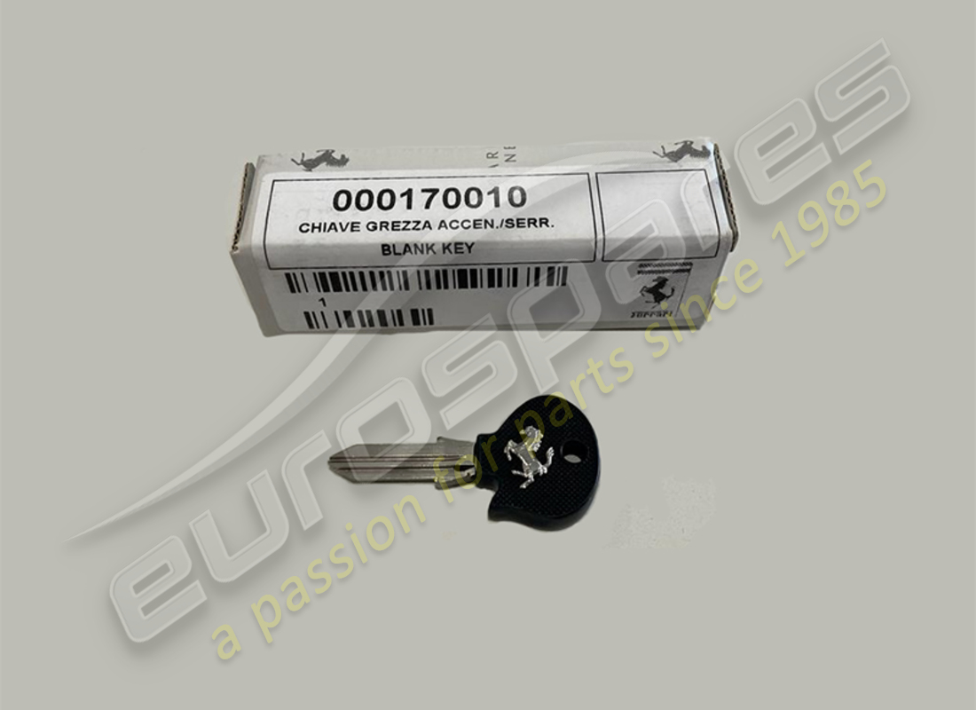 nueva ferrari llave en blanco. número de parte 170010 (1)