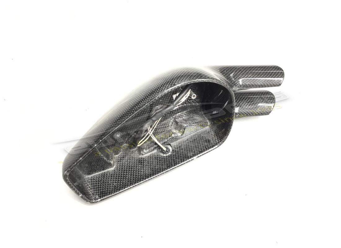 cuerpo de espejo retrovisor de carbono izquierdo ferrari usado. número de parte 80431500a (1)