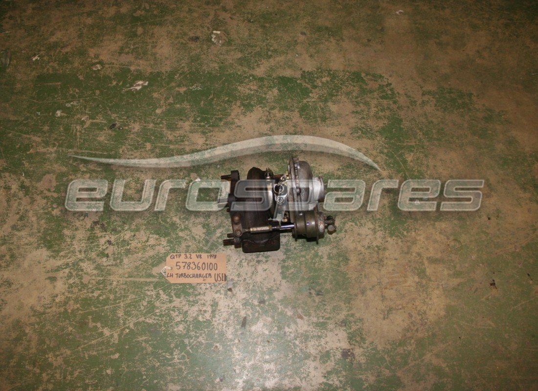 TURBOCARGADOR IZQUIERDO Maserati USADO. NÚMERO DE PARTE 578360100 (1)