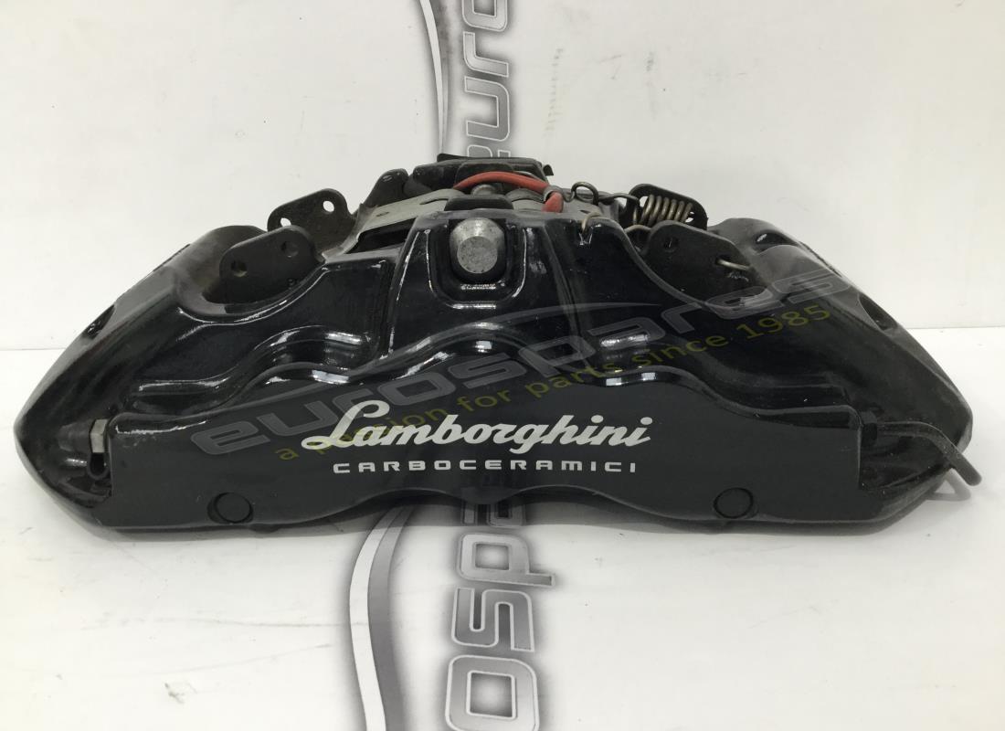 pinza de freno cerámica schwarz usada lamborghini. número de pieza 4t0615105ca (1)