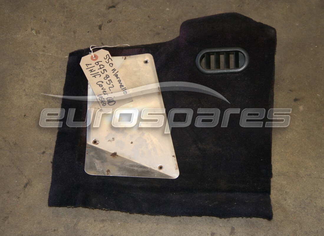 TAPA LATERAL DELANTERA IZQUIERDA Ferrari USADA. NÚMERO DE PIEZA 645852.. (1)