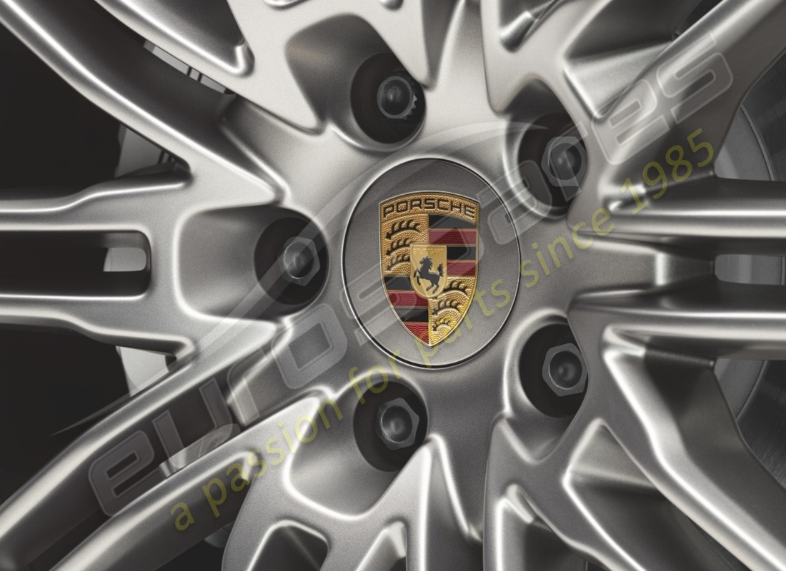 tapacubos de rueda nuevos porsche. número de pieza 00004460723 (1)