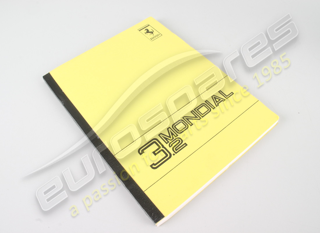 nuevo manual ferrari mondial 3.2 1988 edición suiza. número de pieza 95990092 (1)