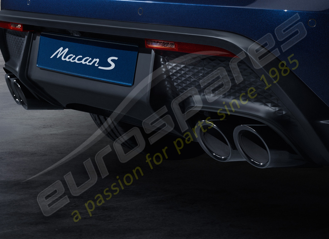 nuevo porsche deportivo tubos de escape. número de pieza 95b044205a (2)