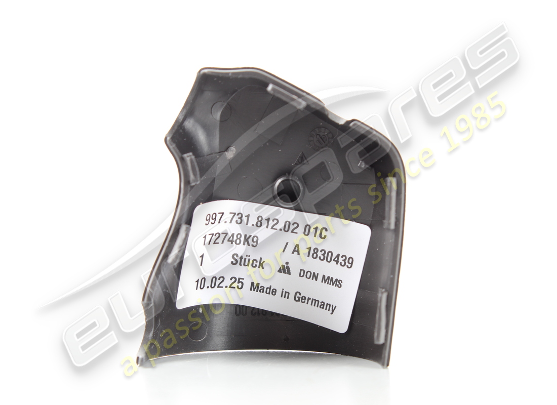 nueva cubierta porsche negro satinado. número de pieza 9977318120201c (2)