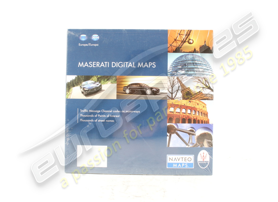 nuevo mapa de navegación maserati 2014 - europa v. número de pieza 940000376 (1)