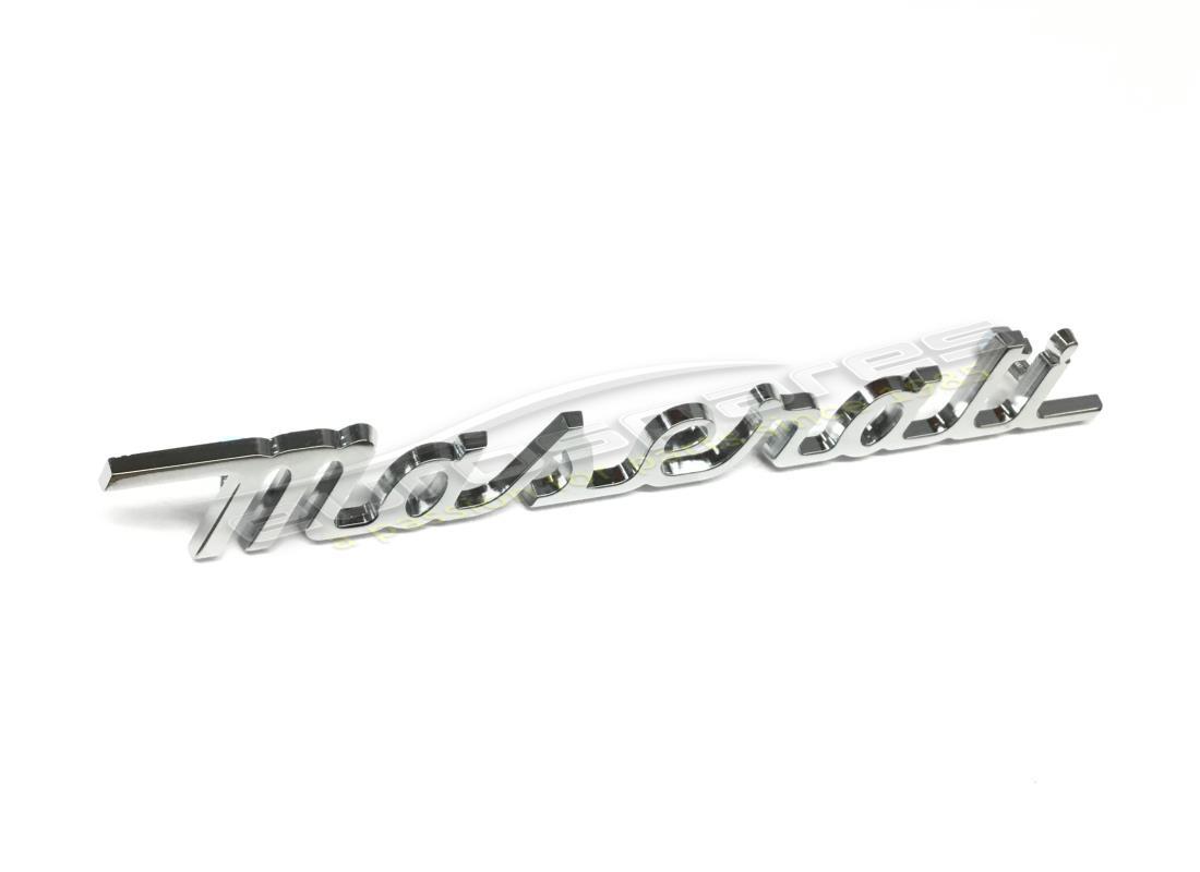 NUEVA ESCRITURA CROMADA Maserati. NÚMERO DE PIEZA 107BV57591 (1)