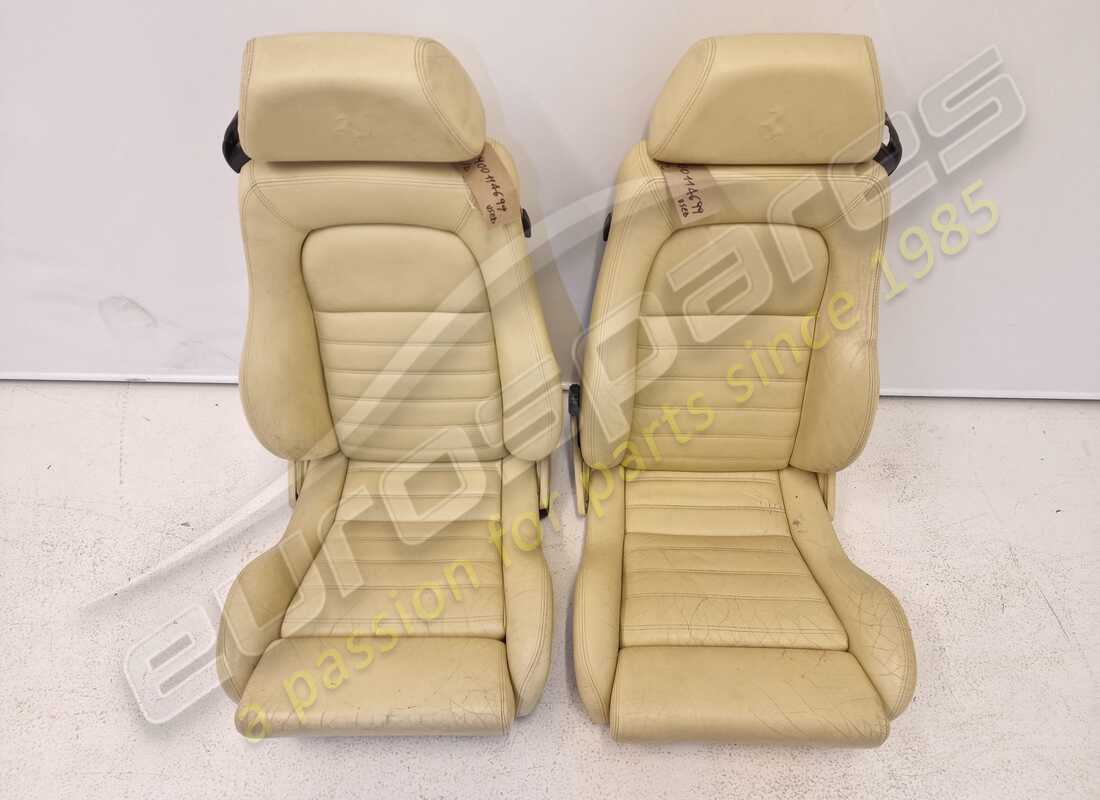 usado ferrari par de crema seats. número de parte 900114699 (2)