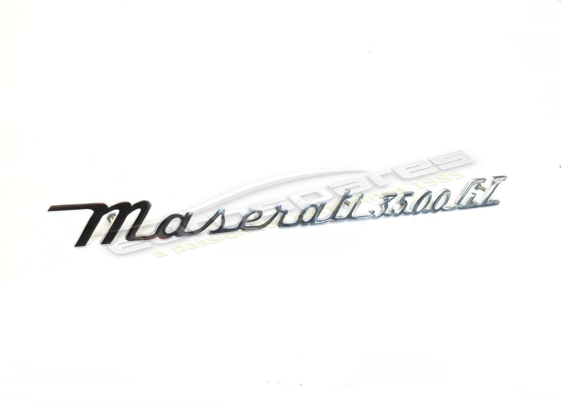 nuevo guión de maserati 3500 gt. número de parte 2921 (1)