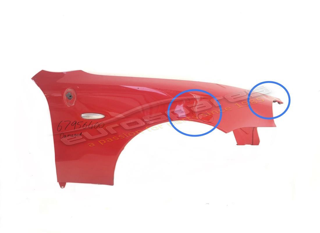 USADO Maserati PARAFANGO ANT.DX COMPLETO DI MENS . NÚMERO DE PARTE 67956400 (1)