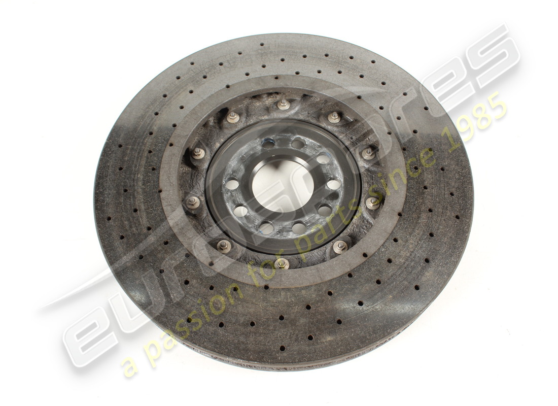 disco de freno cerámico delantero derecho usado lamborghini (ventilado). número de pieza 470615302g (3)