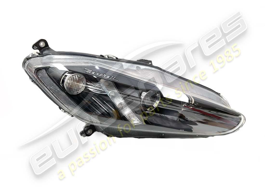 nuevo faro delantero derecho maserati (marco negro). número de pieza 350571 (1)