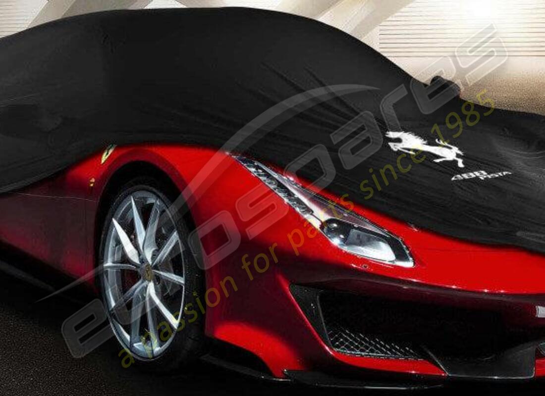 nueva funda para coche interior pista negra ferrari. número de pieza 70005075 (1)
