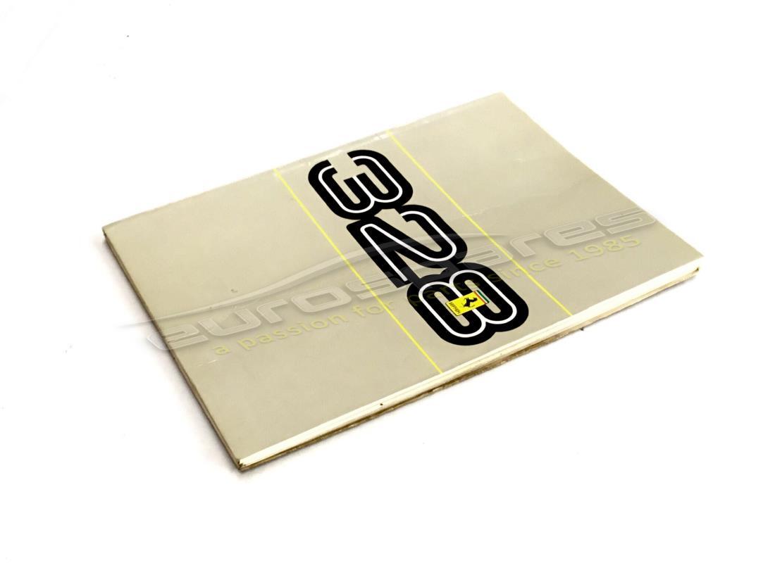 manual del propietario de ferrari 328 gtb/gts 1986 usado (reimpresión). número de parte 95990074 (1)