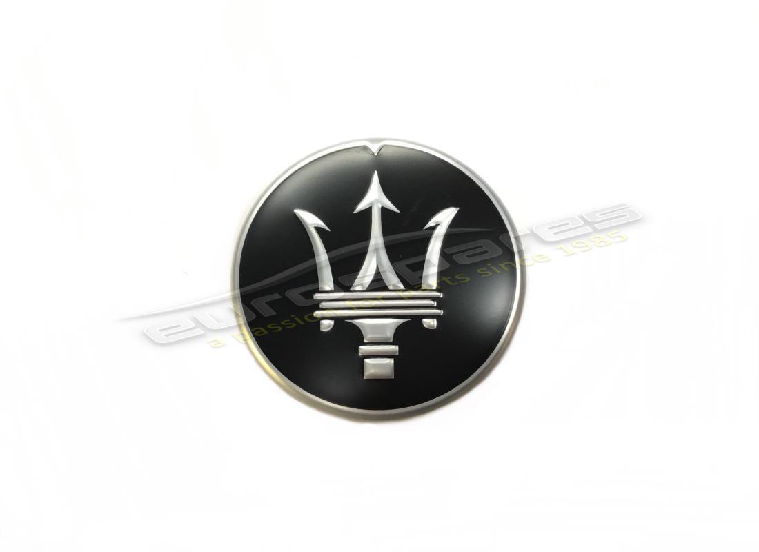 nueva insignia de rueda maserati negro mate. número de parte 670149987 (1)