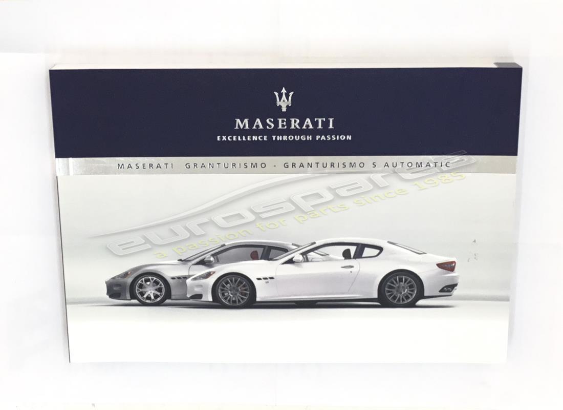NEW (OTHER) MASERATI OWNERS MANUAL . PART NUMBER 81829100 (1)