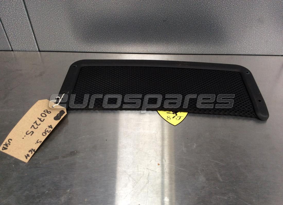 BOLSILLO DE RED Ferrari USADO EN EL RESPALDO DEL ASIENTO. NÚMERO DE PIEZA 807225.. (1)