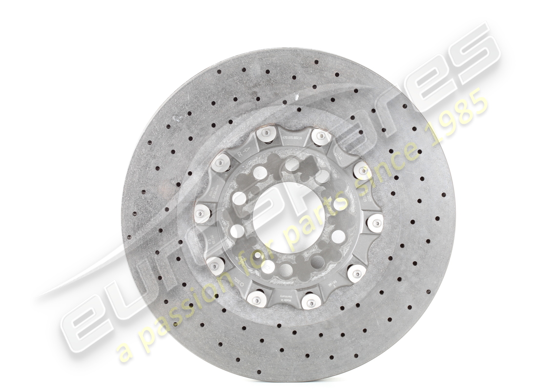 DISCO DE FRENO TRASERO Lamborghini USADO. NÚMERO DE PARTE 470615602H (1)