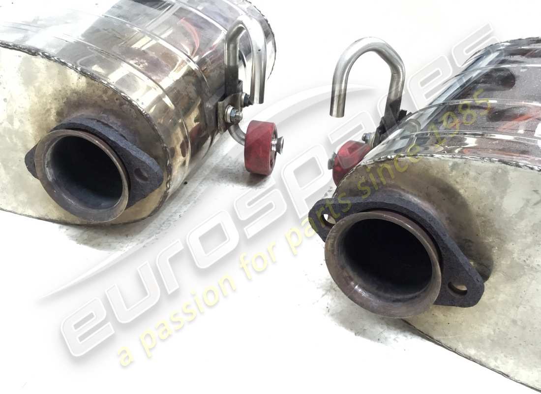 juego silenciador de escape eurospares usado (acero inoxidable). número de parte eap1226105 (4)