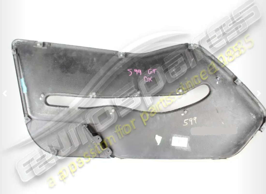 panel de puerta derecha reacondicionado ferrari (carbono brillante). número de pieza 69259200 (3)