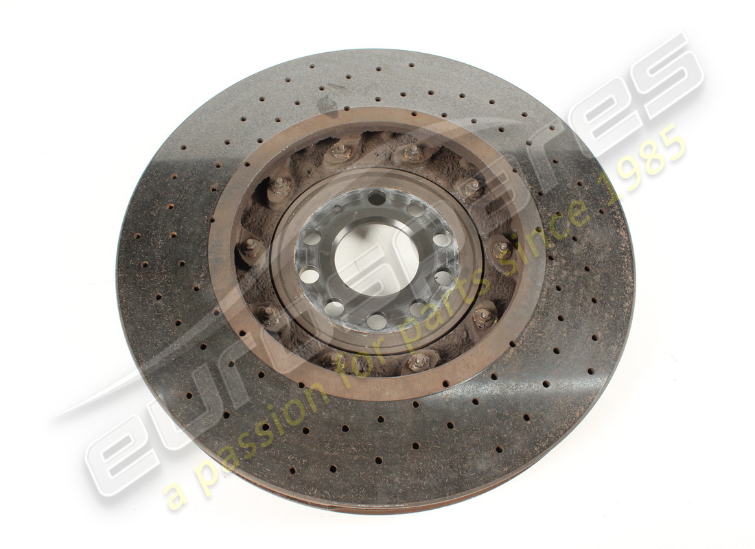 disco de freno cerámico delantero izquierdo usado lamborghini (ventilado). número de pieza 470615301g (3)
